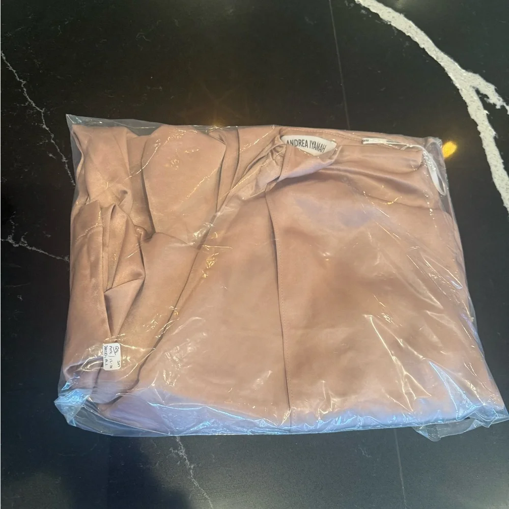 Andrea Iyamah Blush Wide Leg Jumpsuit - Picture 6 of 15